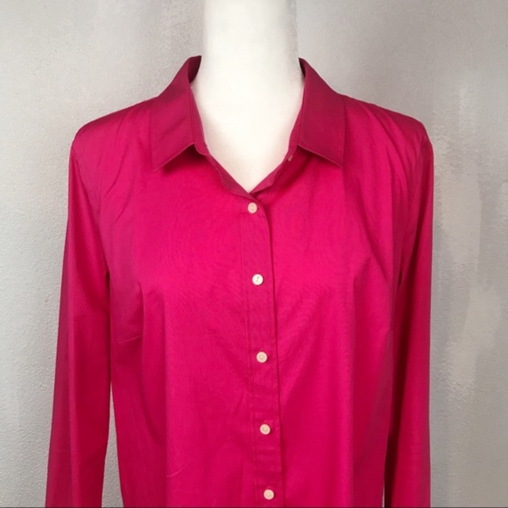 Halogen Button Down Collard Shirt - image 1